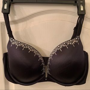 Victorias Secret Very Sexy push up black bra,36DD
